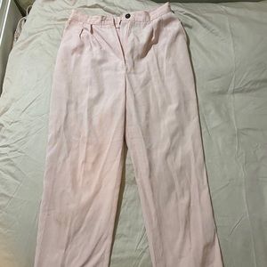 Vintage pastel pink pants